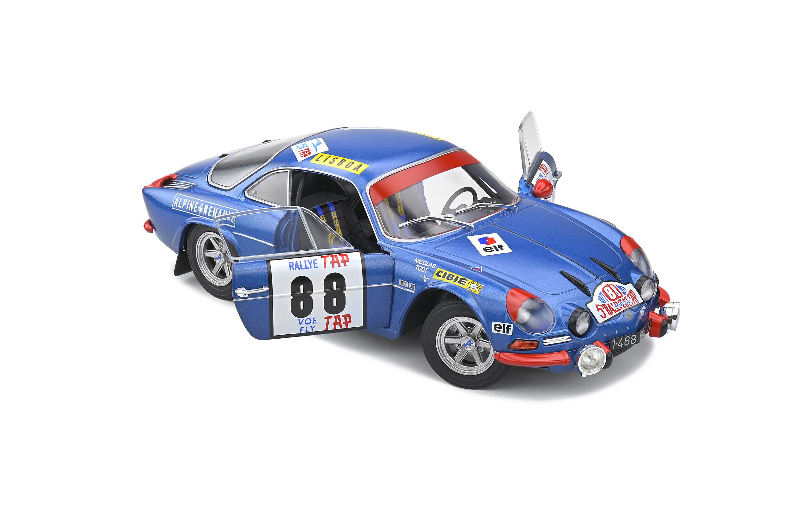 Rally Alpine A110 1600S #88 1:181969 Alpine A110 1600S Rallye du Portugal #88