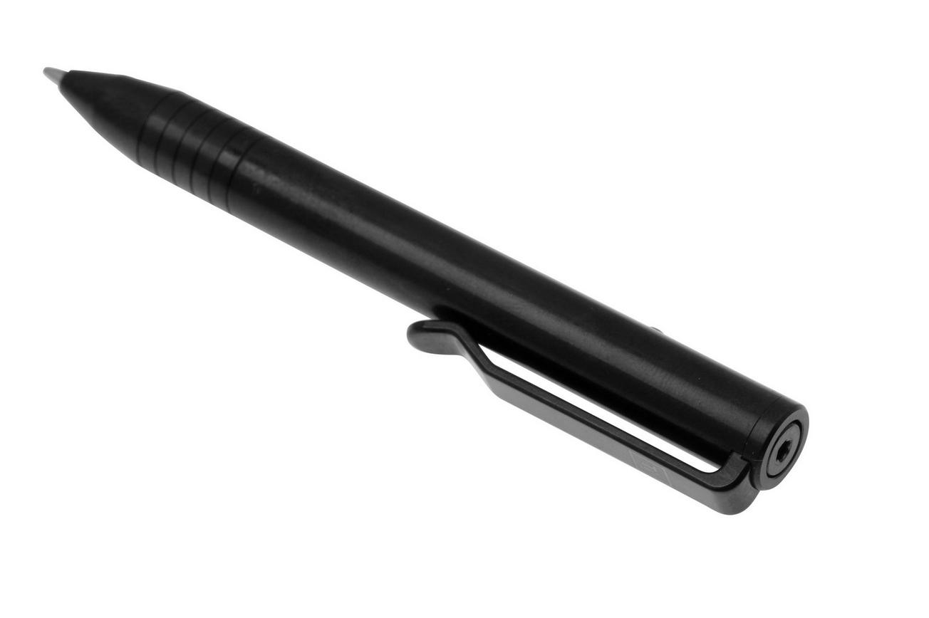 Big Idea Design Mini Bolt Action Pen MBA-DLC Black DLC Titanium, everyday carry pen
