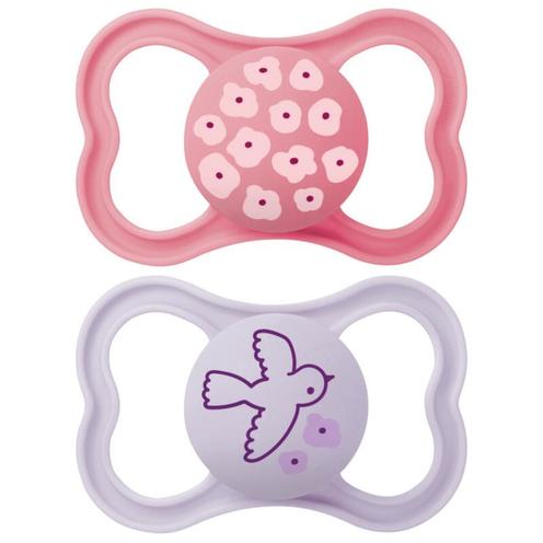 Lot de 2 sucettes Supreme dès 18 mois Planet Love - Coloris aléatoire - MAM