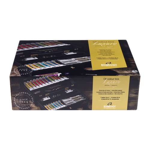 Talens Rembrandt Luxury Holzkasten Ölfarben-Set