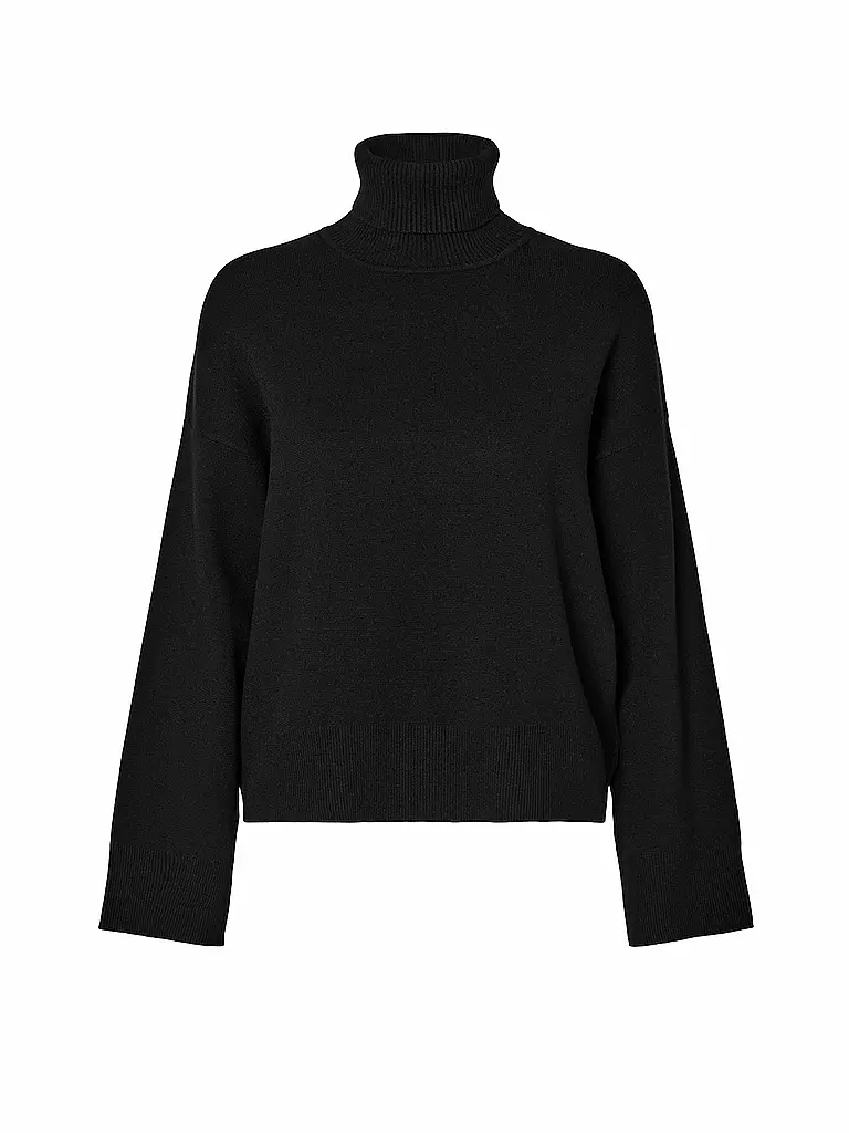 SELECTED FEMME Rollkragenpullover  SLFKAMMA schwarz