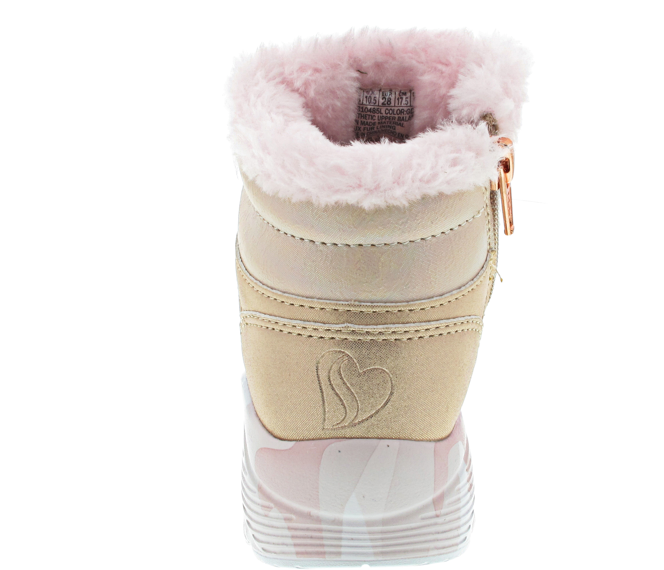 Skechers Ini Lite Camo Dazzle Sneake rose gold