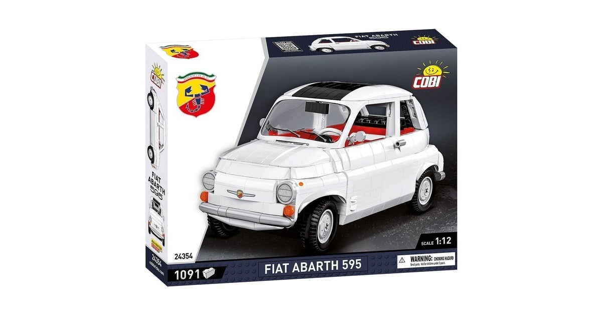 COBIFiat Abarth 595 Constructiespeelgoed  (Schaal 1:12)