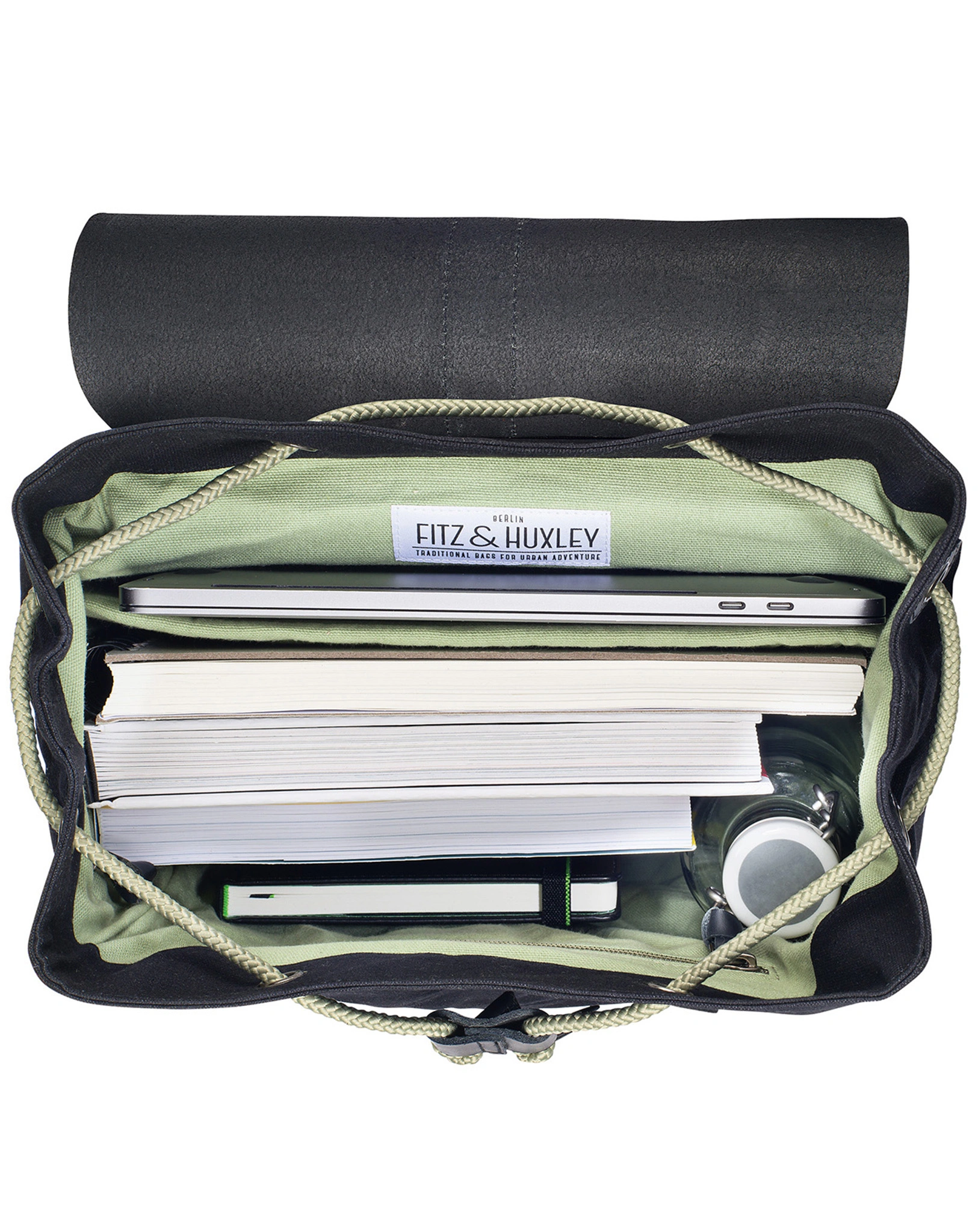 Fitz & Huxley Rucksack EQUINOX (Typ: 18l, schwarz)