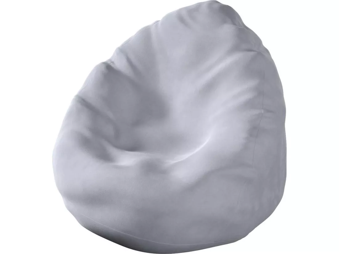 Pouf Sweet Drop Posh Velvet en velours - 60 x 60 x 105 cm