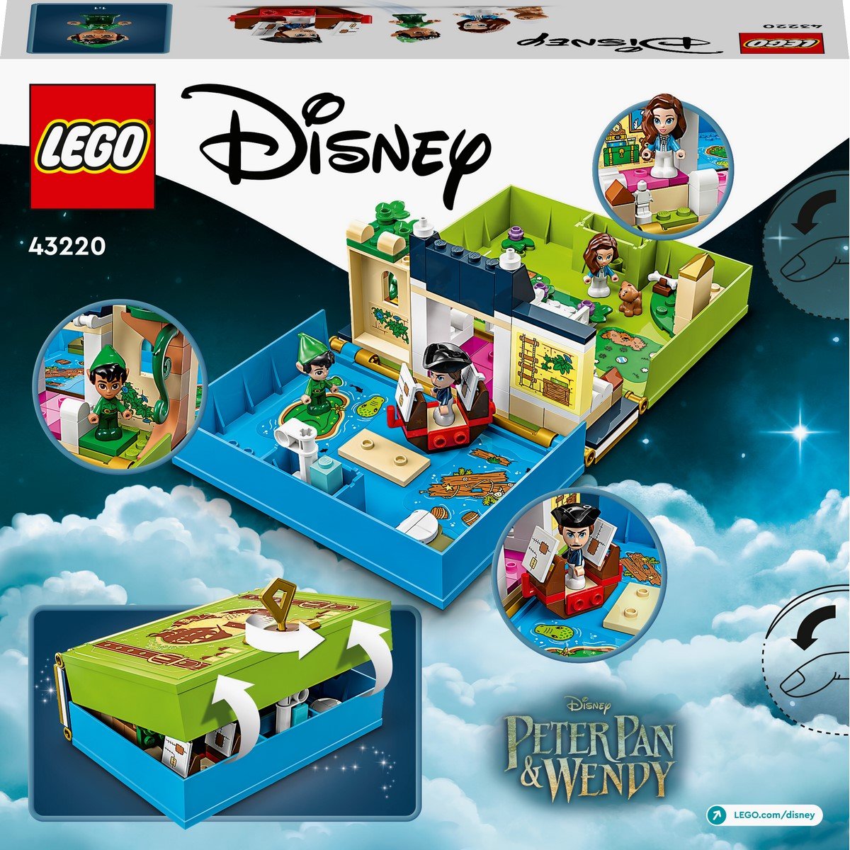 Les aventures de Peter Pan et Wendy Lego  43220