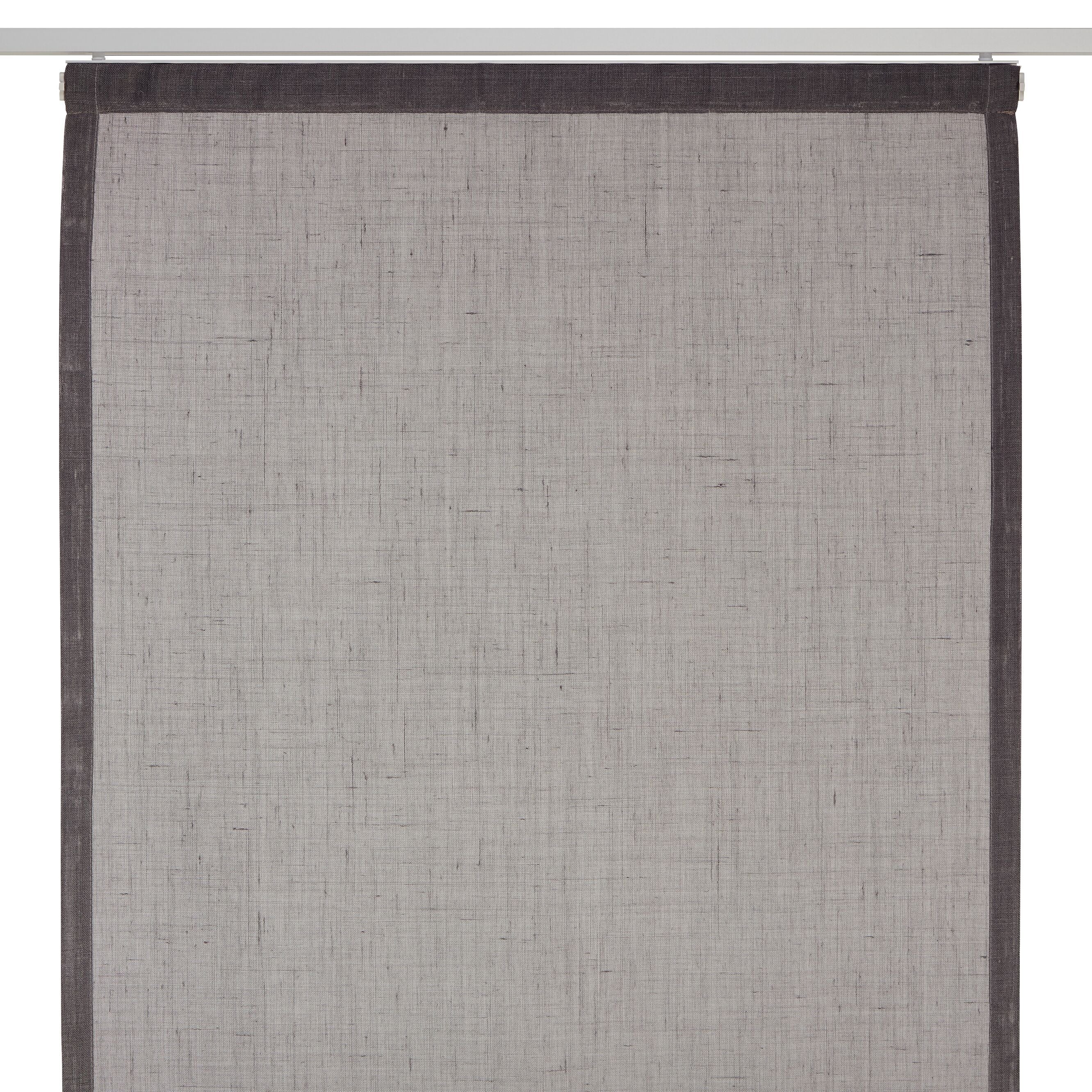 EASY CRIC Flächenvorhangsystem - Silber / B: 60.0 cm x T: 2.5 cm x H: 1.0 cm