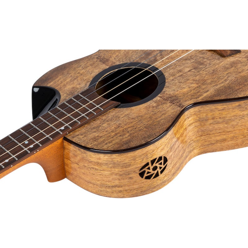 Flight Royal Series Fireball EQ-A Baritone E/A bariton ukelele met gigbag