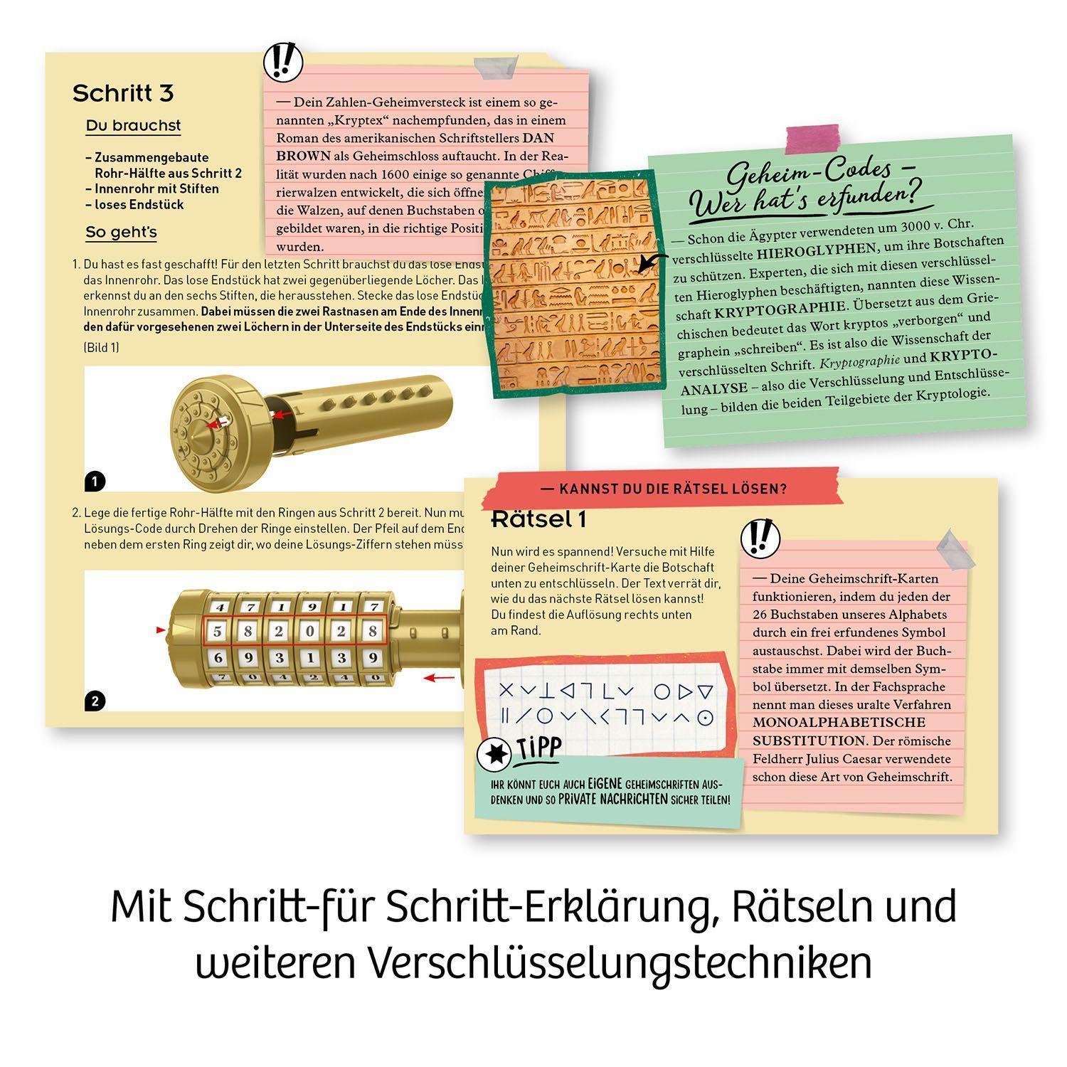 Mitbring-Experimentierkasten – Geheim-Codes
