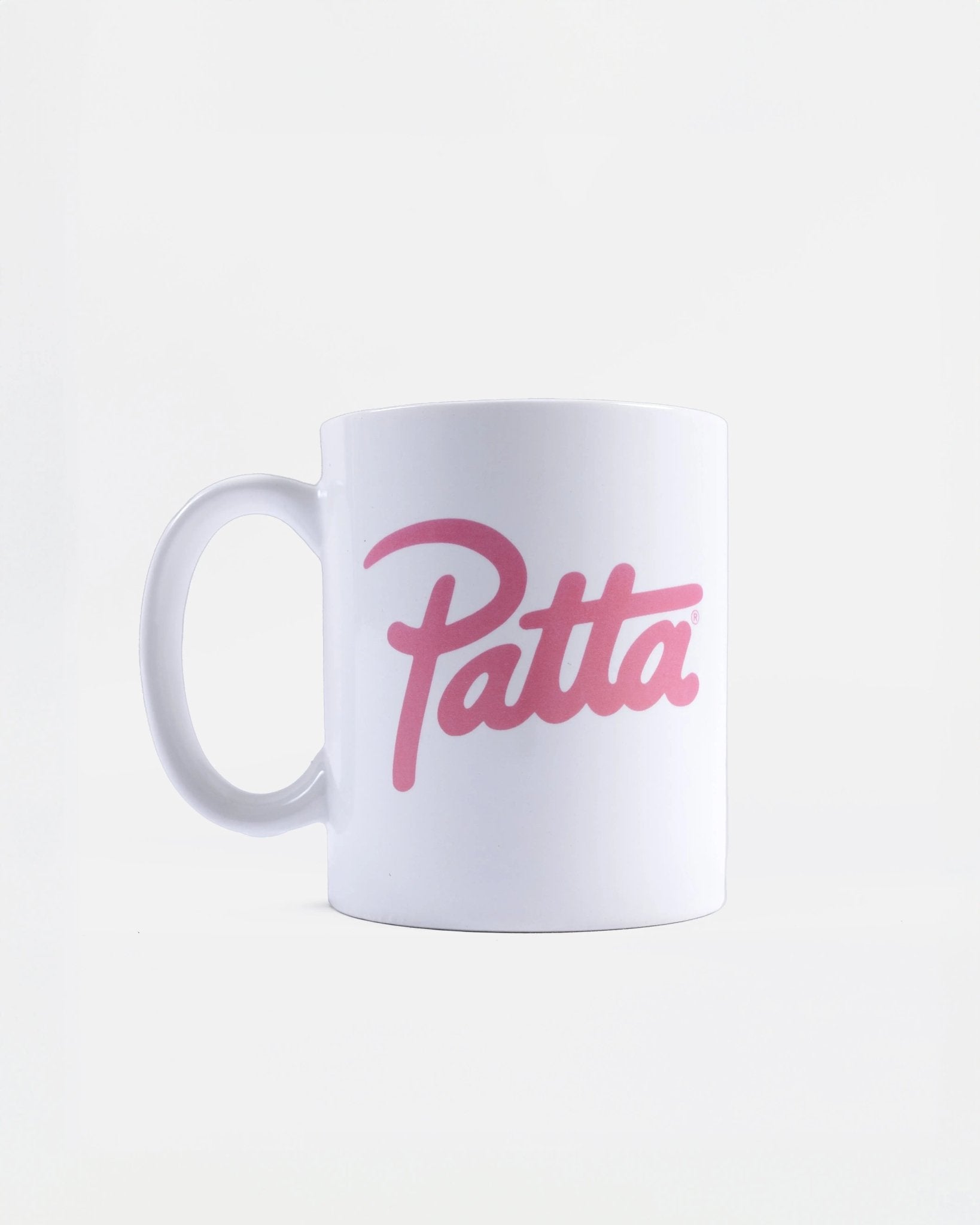 Patta Script Logo Mug (White/Pink)