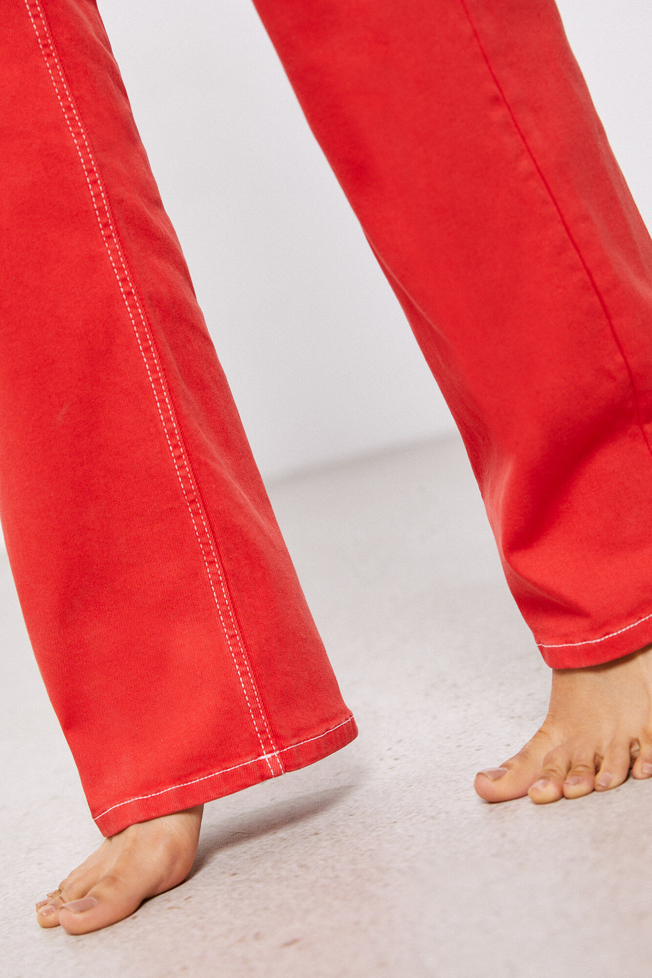 Calça jeans londrina - vermelha