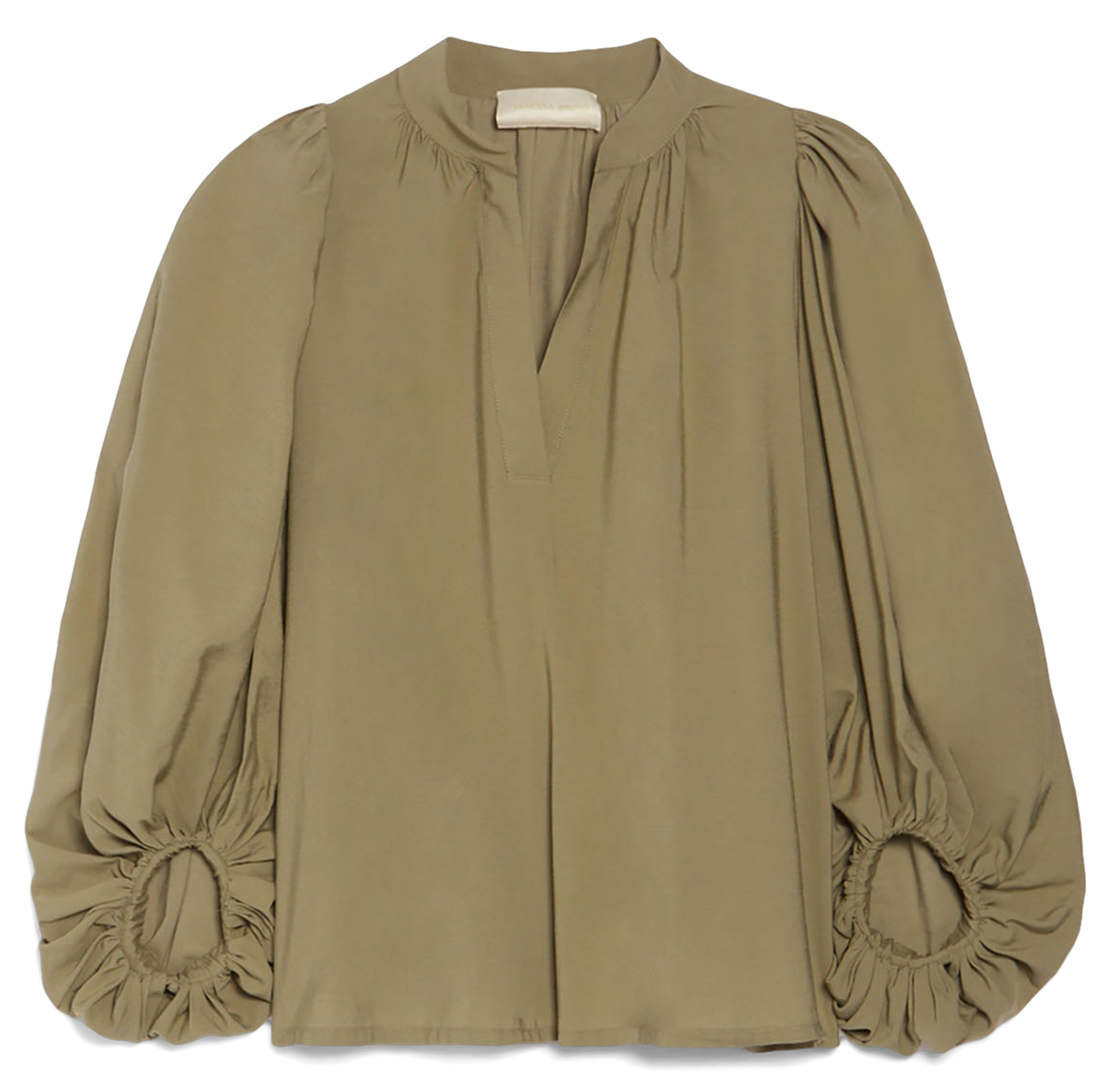BELL - Blouse col V droite | Vert