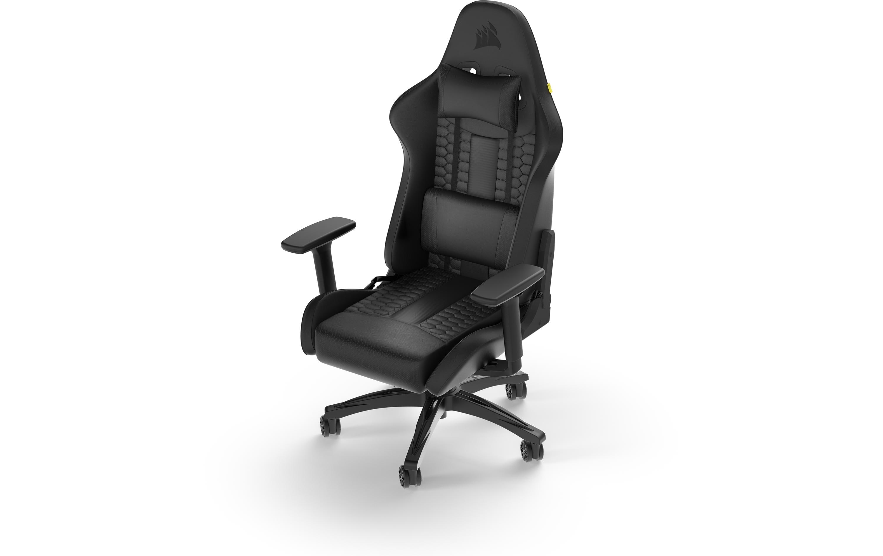 Gaming-Stuhl T100 Relaxed Kunstleder Schwarz<br>Gaming-Computerstuhl mit 120 kg Belastbarkeit