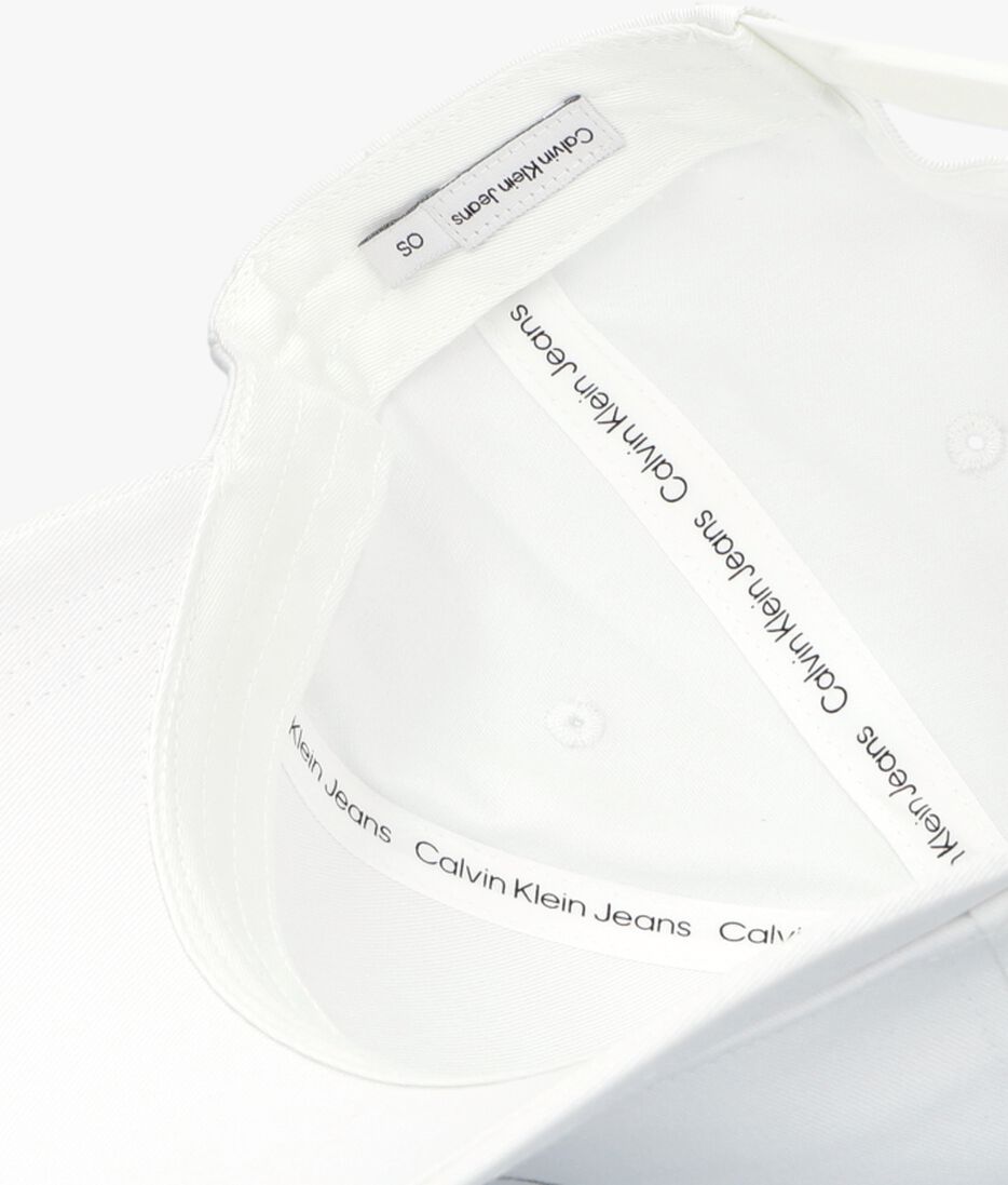 CALVIN KLEIN witte calvin klein pet monogram cap