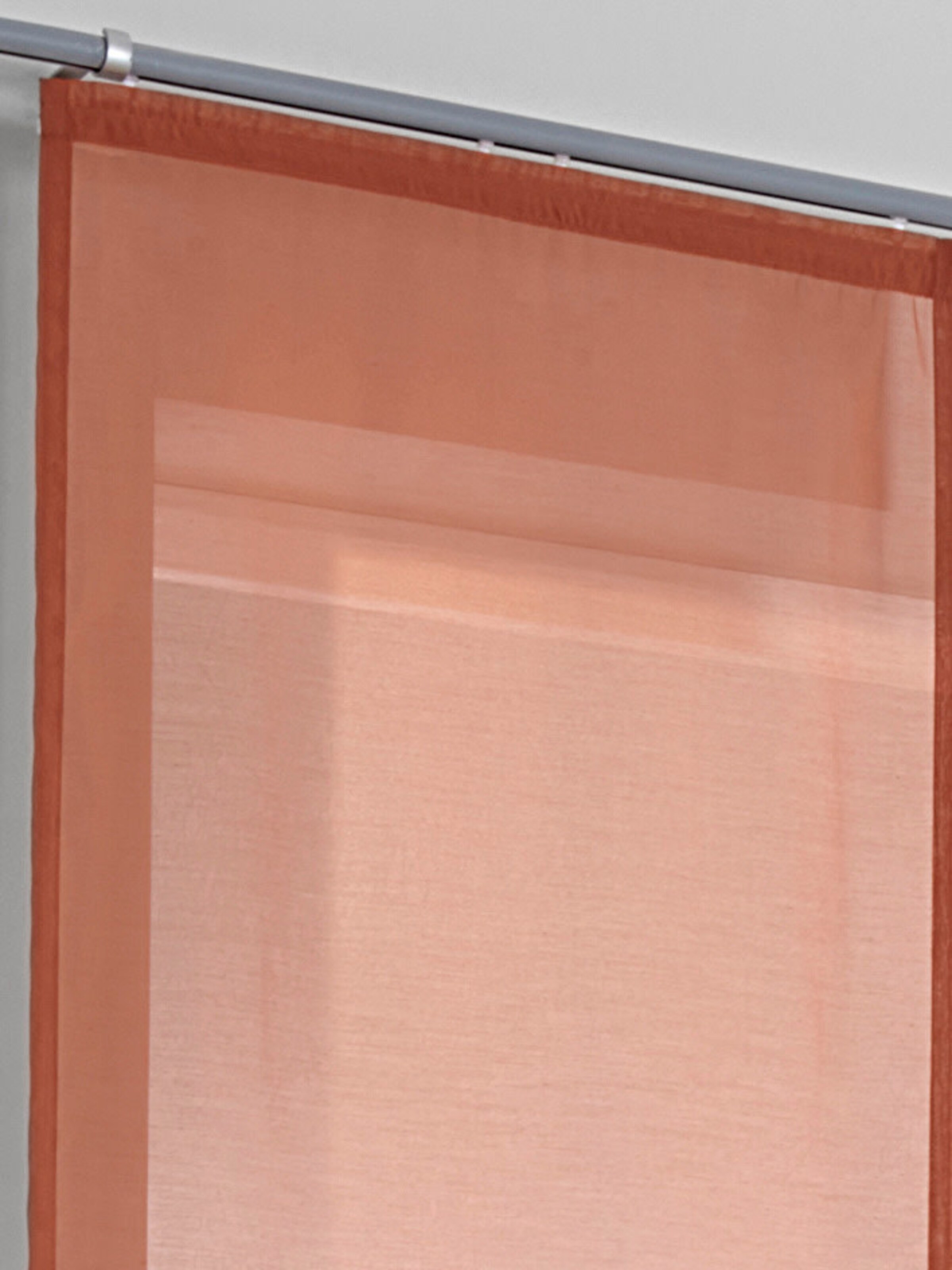 heine home Schiebevorhang in terracotta