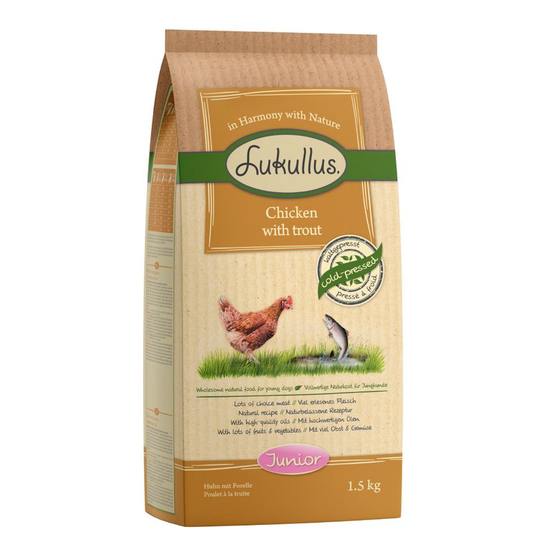 Lukullus Junior poulet, truite