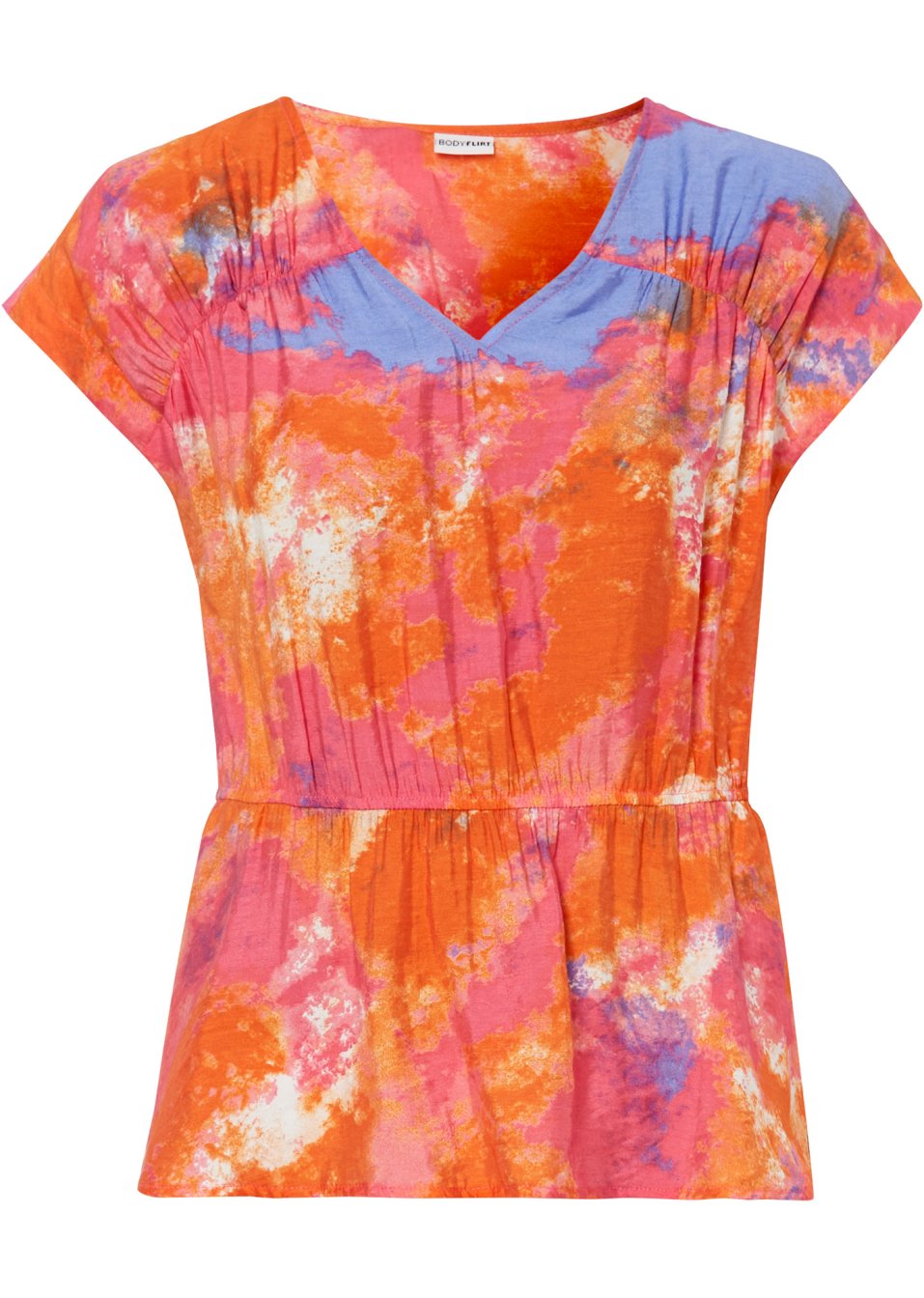 Top-blouse imprimé