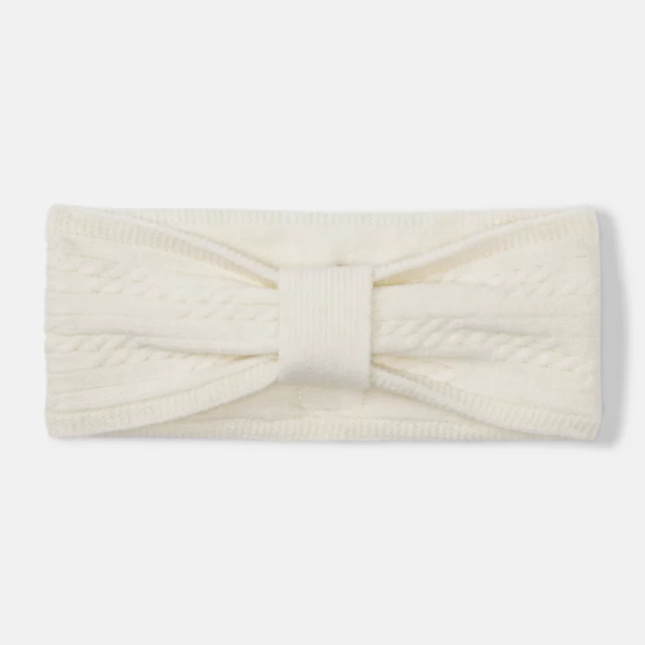 Bandeau côtelé Gradation pour femme en beige