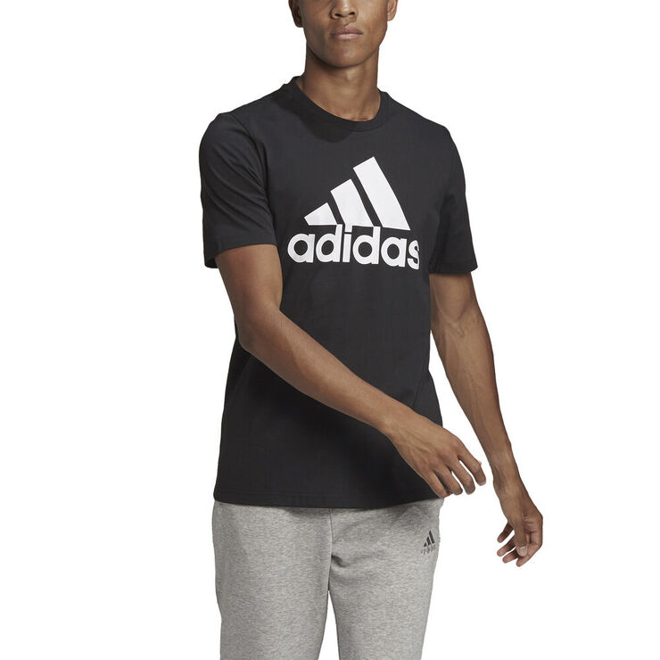 adidas Essentials Big Logo T-shirt Sort