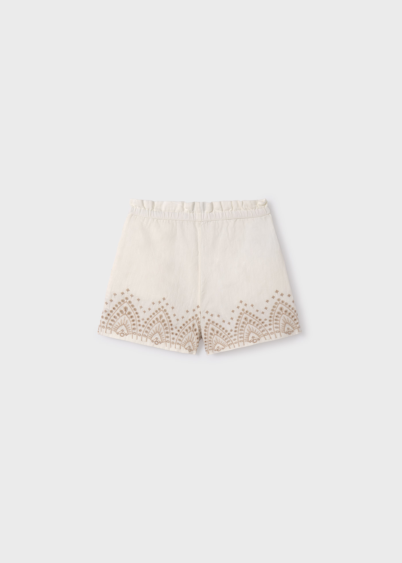 shorts bordados para meninas