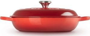 Braadpan Le Creuset Campagnard Kersenrood 30 cm