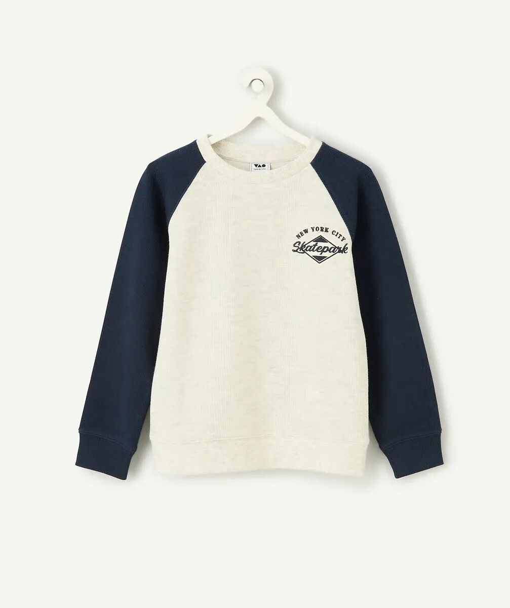 TAPE A L'OEIL<br>Camiseta de manga comprida com blocos de cores
