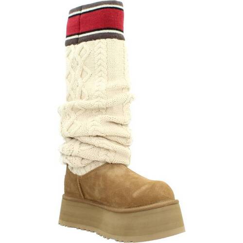 UGG - W CLASSIC SWEATER LETTER T Marrón