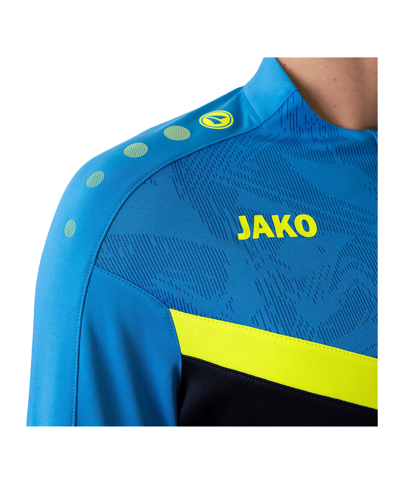 JAKO Iconic HalfZip Sweatshirt Blau F914