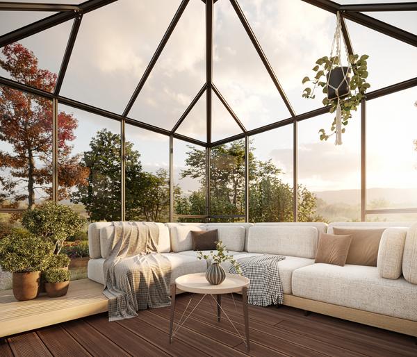 KGT Gewächshaus-Pavillon PaviLux 3,50 x 3,50