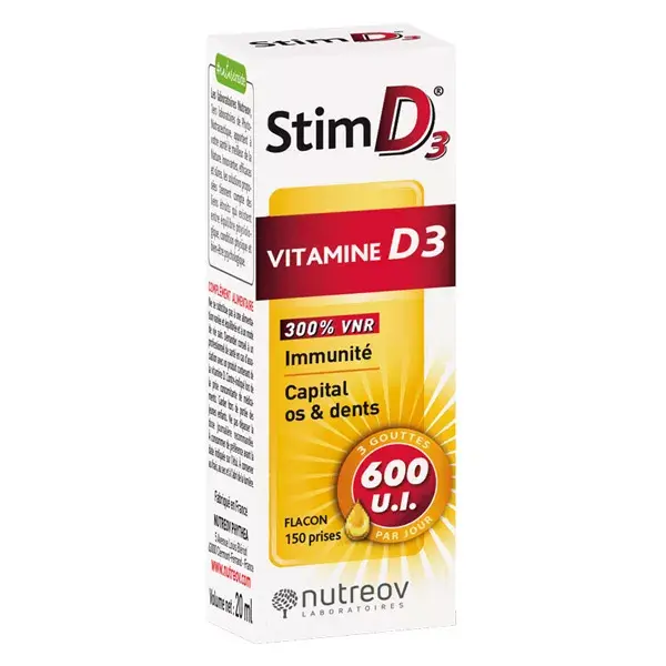 Nutreov Physcience Stim D3 Vitamina D3 20ml
