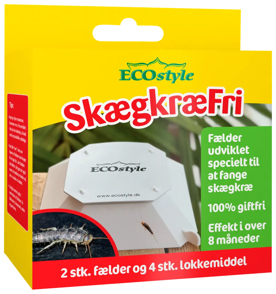 Skægkræfri fælde 2-pak