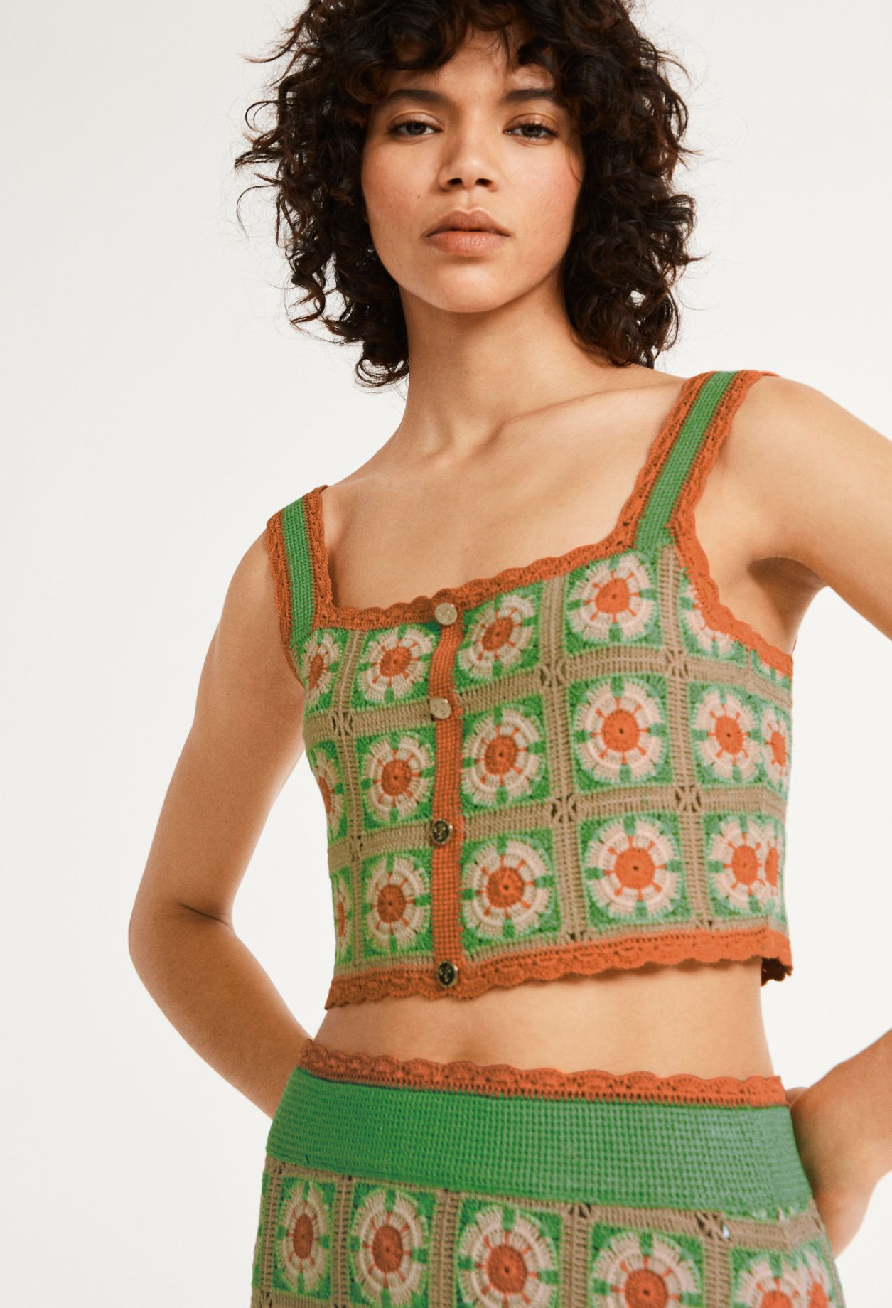 Top en crochet