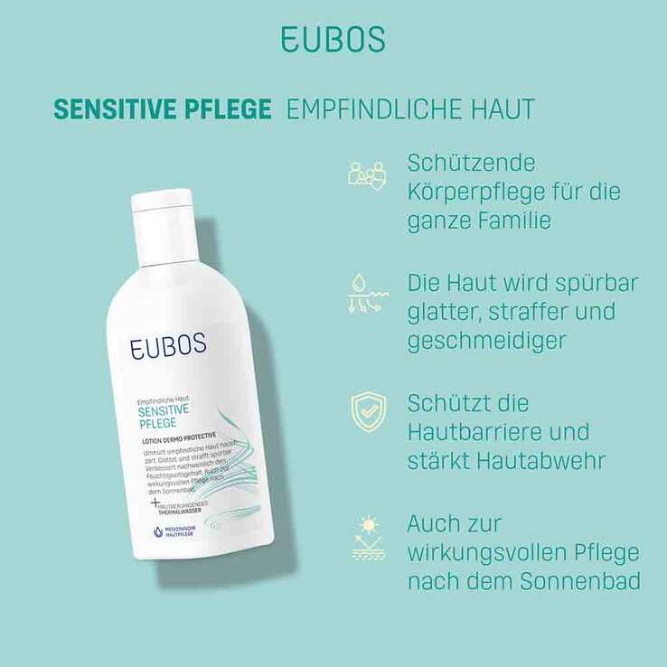 Eubos Sensitive Lotion Dermo-Protectiv, 200 ml