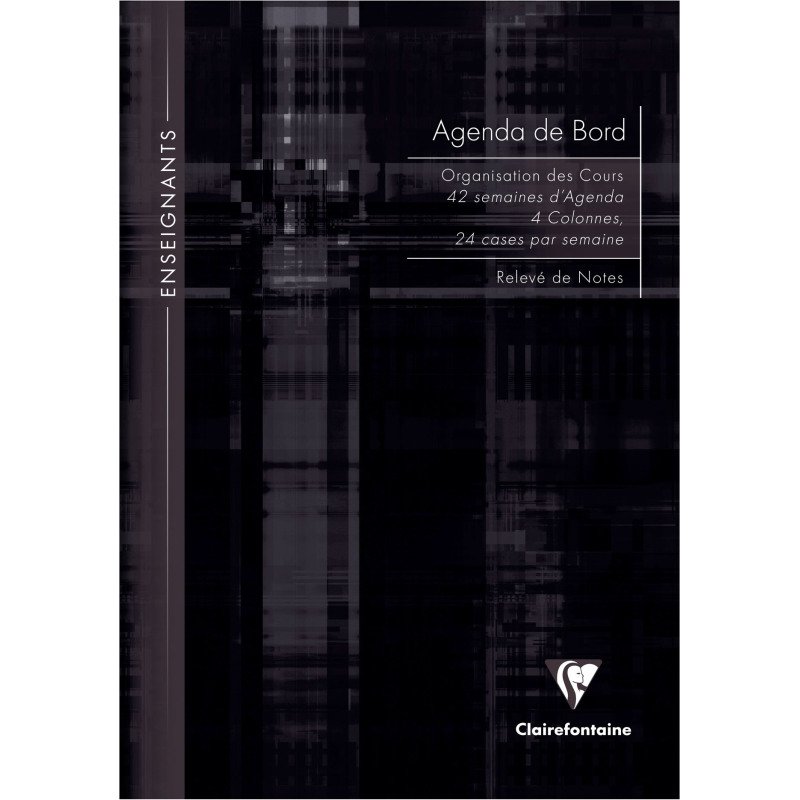 Agenda de bord A4 Clairefontaine 144 pages