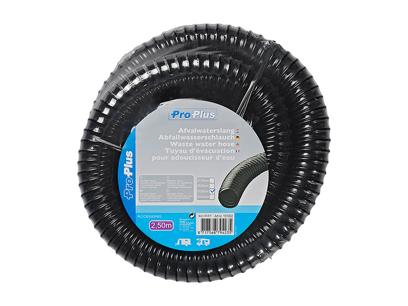 ProPlus 32 mm afvalwaterslang - 2,5 m