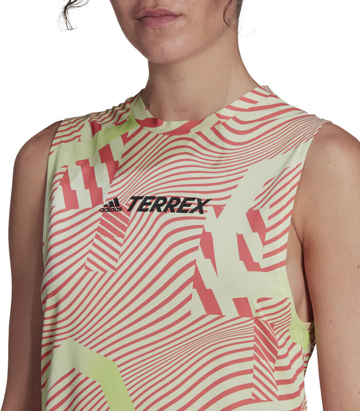 adidas Terrex Parley Agravic Trail løbetop Grøn