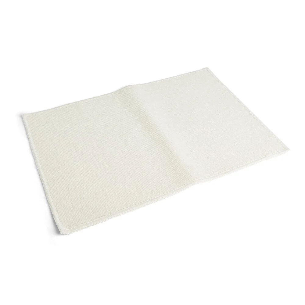 Tapis salle de bain 57x38cm polypropylène et latex gris