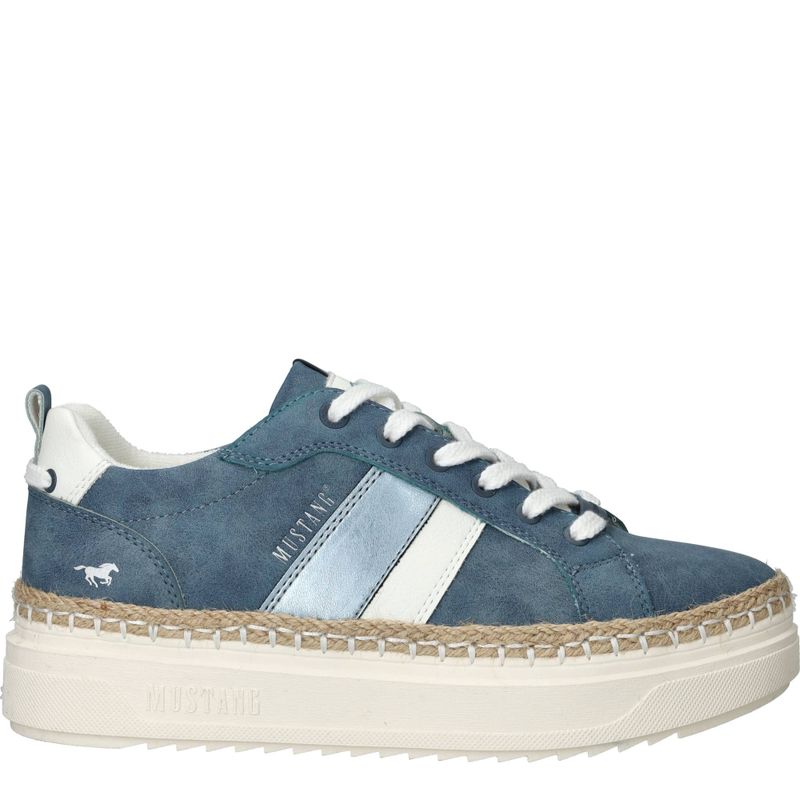 Mustang Sneakers Blauw Dames
