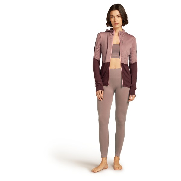 Icebreaker - Women's 200 RealFleece Descender L/S Zip Hoodie - Sweat à capuche en mérinos