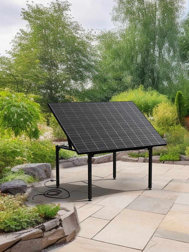 Solar-Gartentisch und -Kraftwerk, 400 W