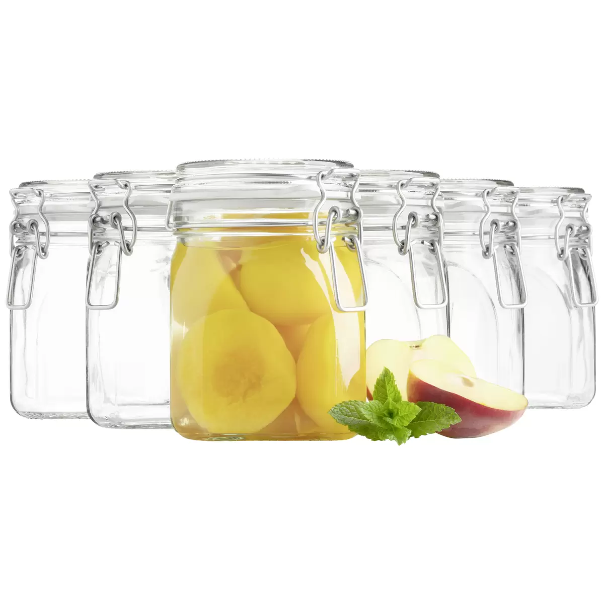 Einmachglas 6er Set GOTHIKA Transparent