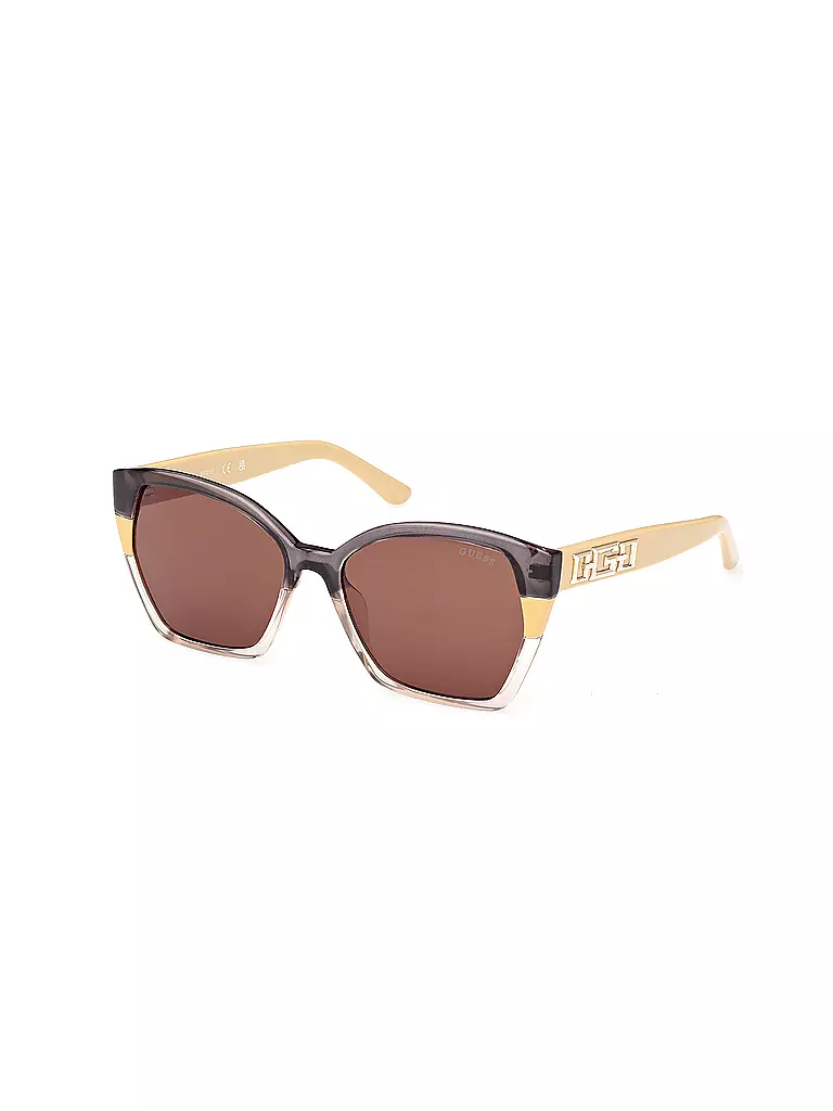 GUESS Sonnenbrille GU7912/55 gelb