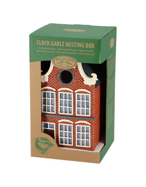 Best For Birds Nestkast Gevelhuis Klokgevel - Broeden - 14x13x25 cm