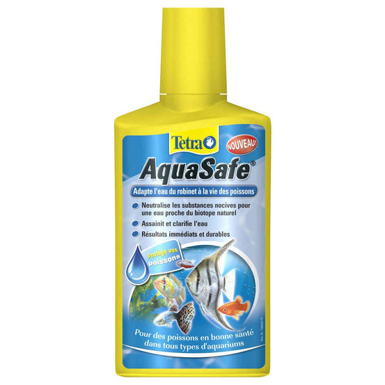 Conditionneur d'eau Tetra Aquasafe : 250 ML