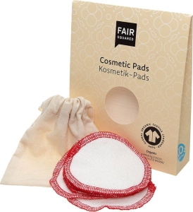 FAIRSQUARED Kosmetik Pads, 7 Stück