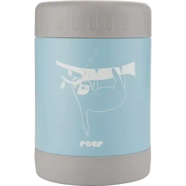 90423 ColourDesign Edelstahl-Warmhaltebox, 300 ml, blau