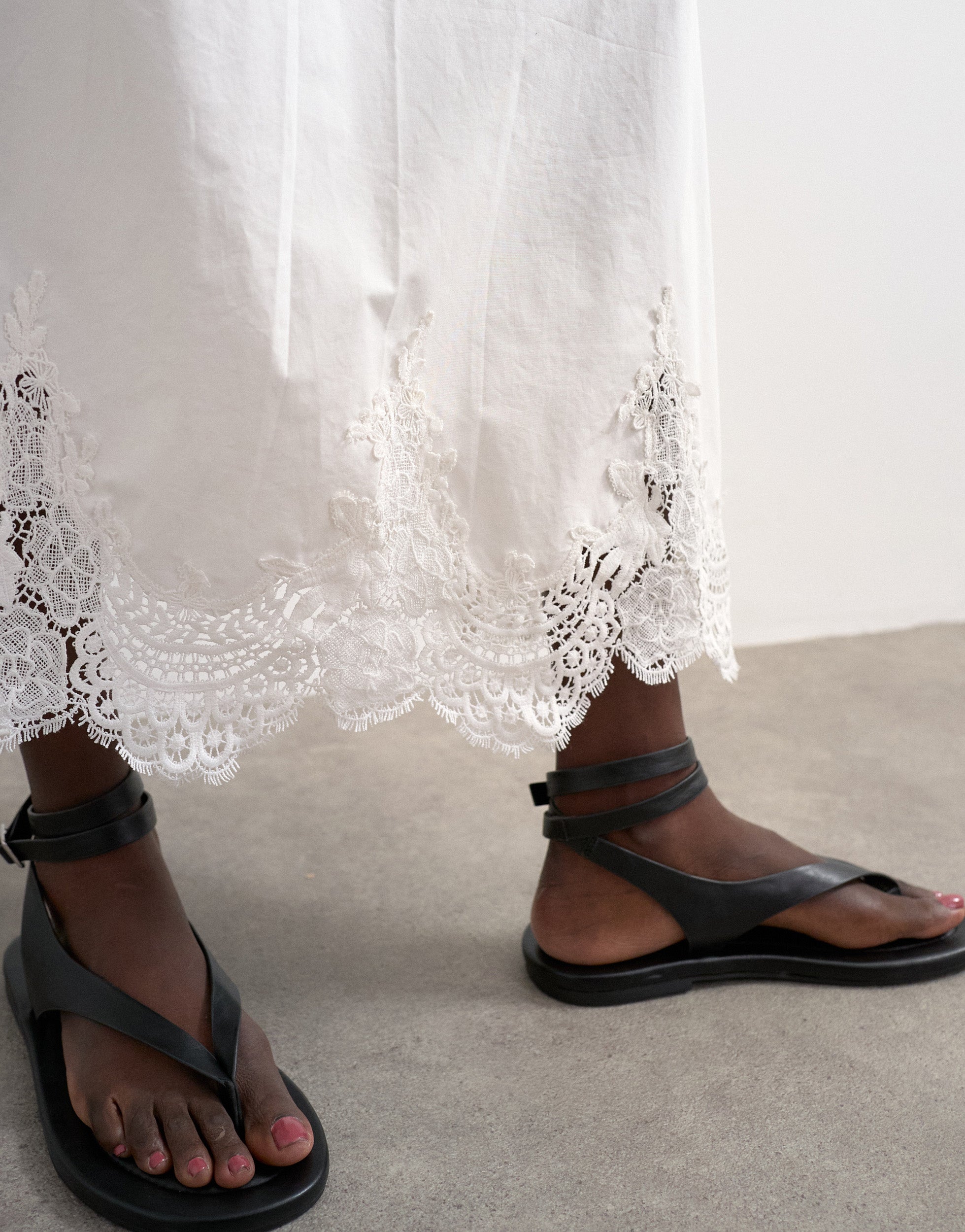 TSLINA Mid rise Lange rok