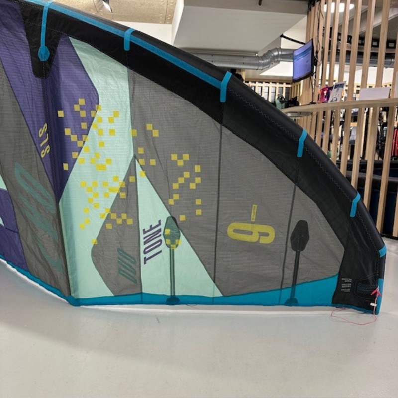 Aile kitesurf occasion Duotone Evo SLS 2023 9m - Gris - The Corner Shop