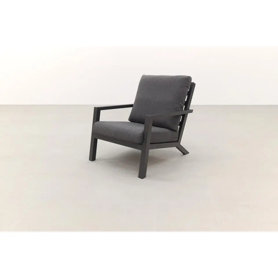 VDG Atlanta loungestoel - Antraciet