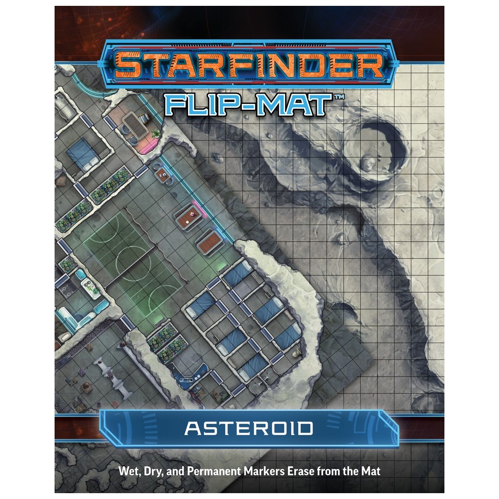 Starfinder Flip Mat : Asteroid